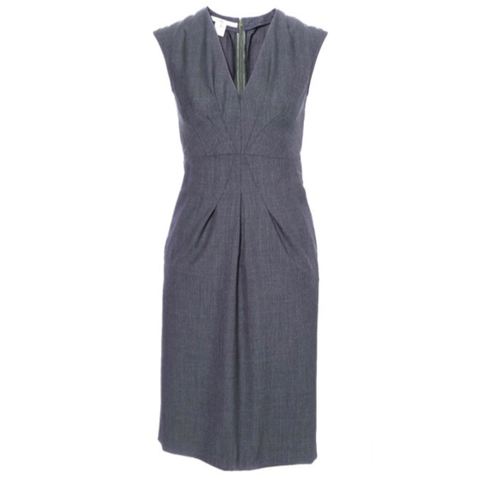 Tavan & Mitto Designer Tailored Sheer Back Dress